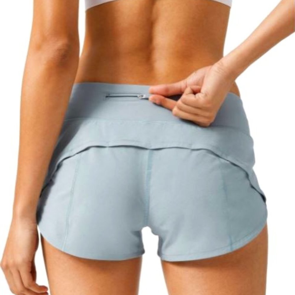 Lululemon Speed Up Short *2.5" - Blue Cast - Picture 2 of 10